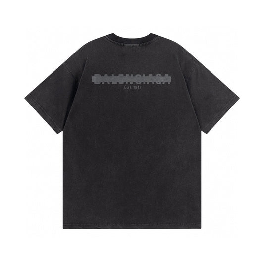Balenciga logo tee LX2302 black