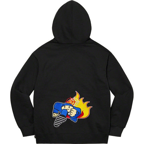 Supreme Duck Down Records Hooded Sweatshirt Black