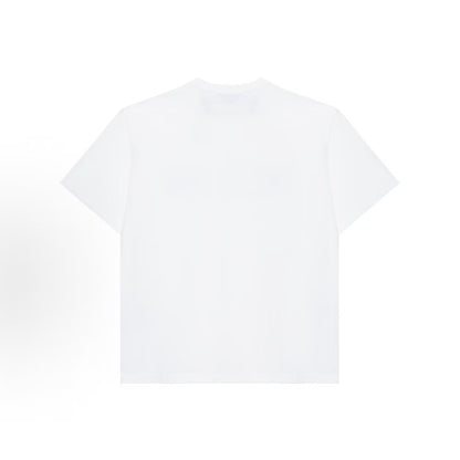 GUCCI Ancient Grecian SS25 Printed Knitted Cotton Short-Sleeved T-Shirt for Men - White