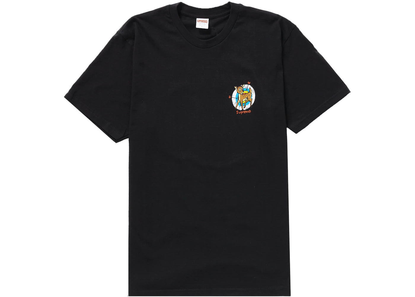 Supreme Deer Tee Black