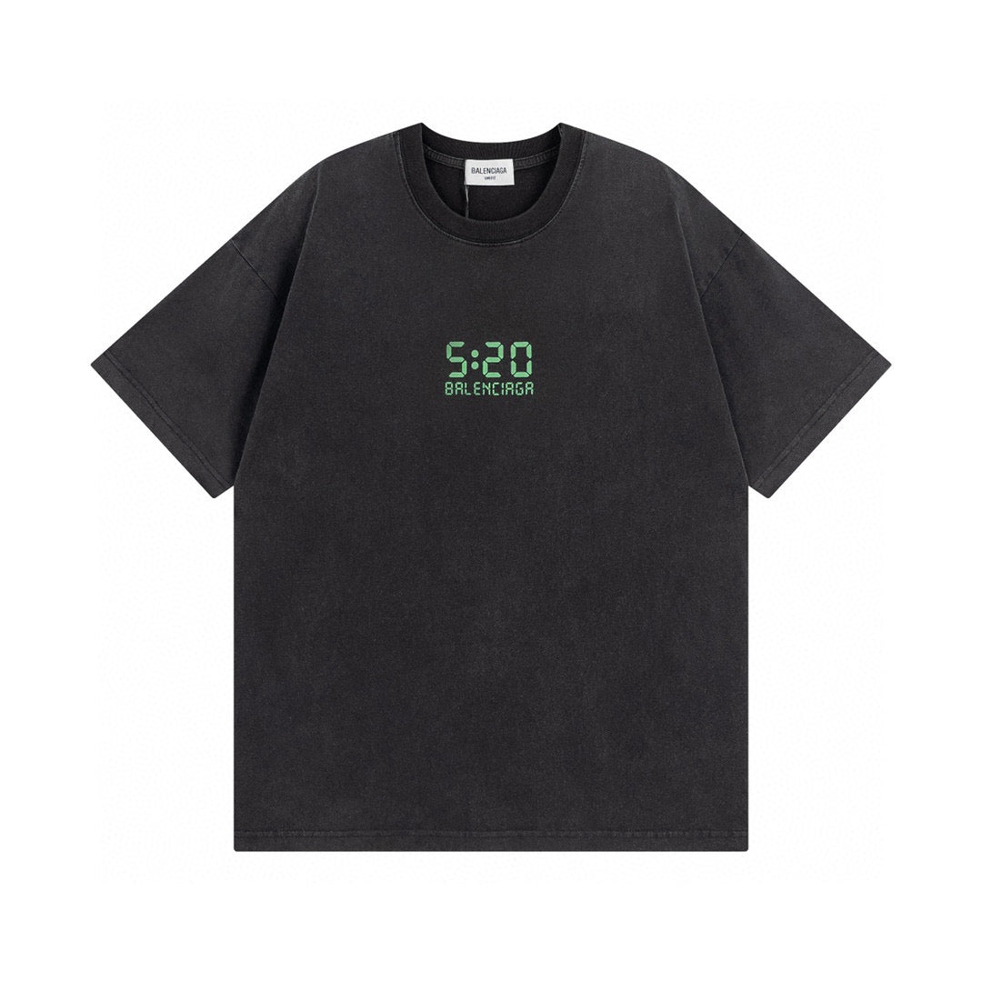 Balenciga logo tee LX2329 black