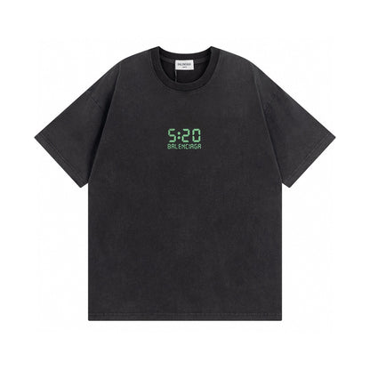 Balenciga logo tee LX2329 black
