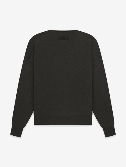 FOG FEAR OF GOD ESSENTIALS 23 Multi-stitch henley neck sweater