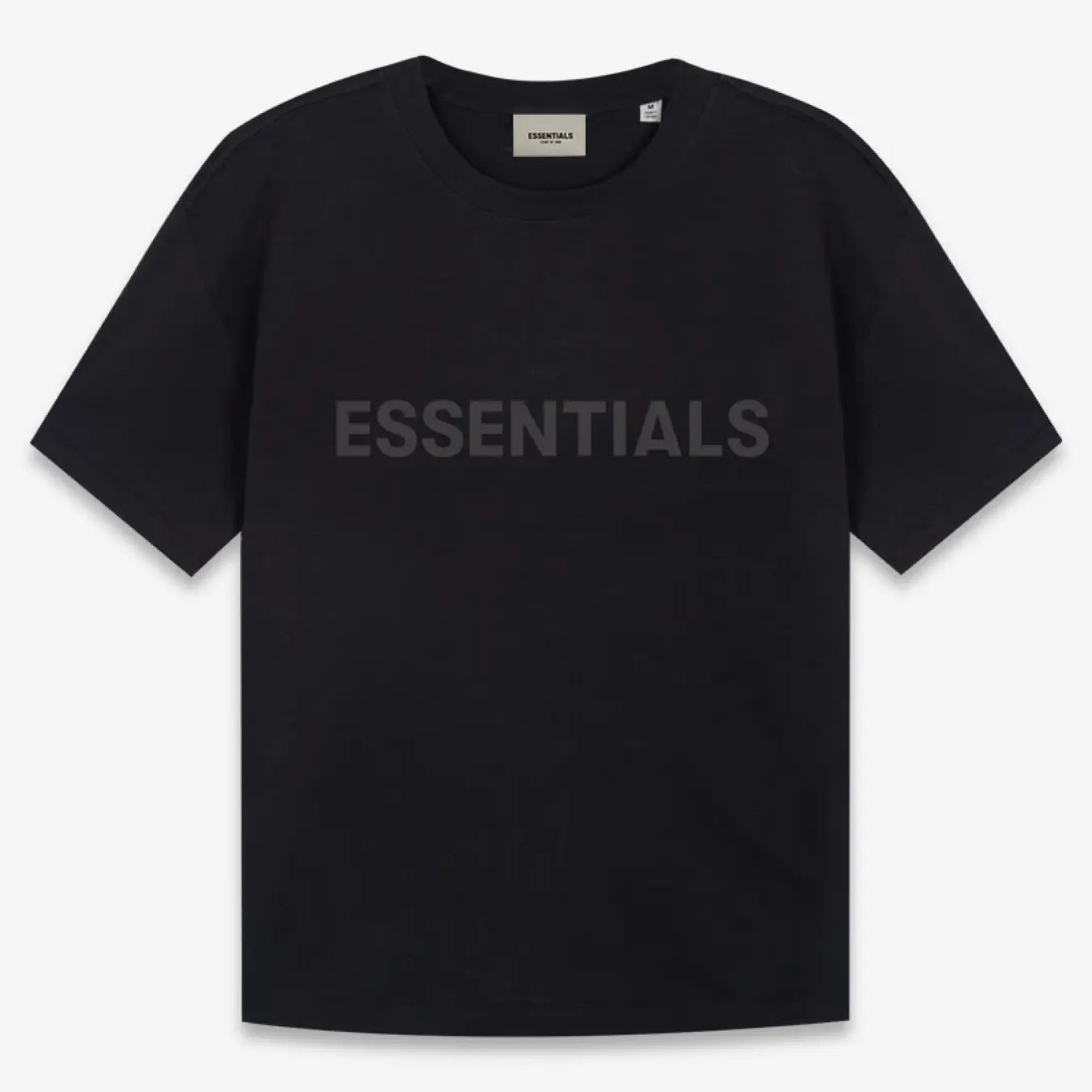 FOG Fear of God 20 Reunion Line short -sleeved loose ESSENTIALS letters T -shirt BLACK