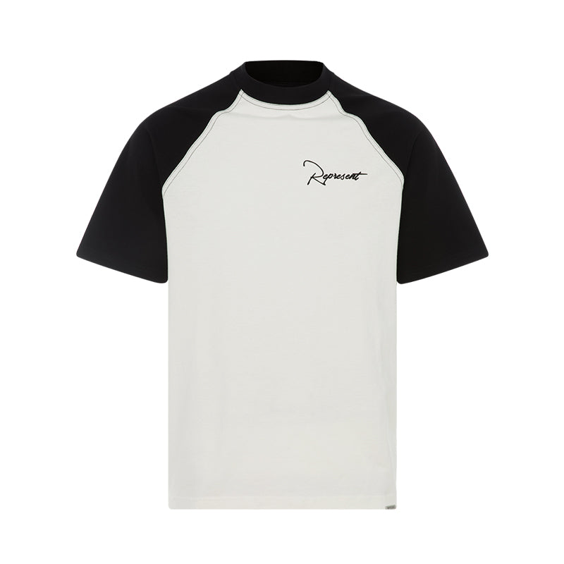 REPRESENT BLACK/BEIGE TEE