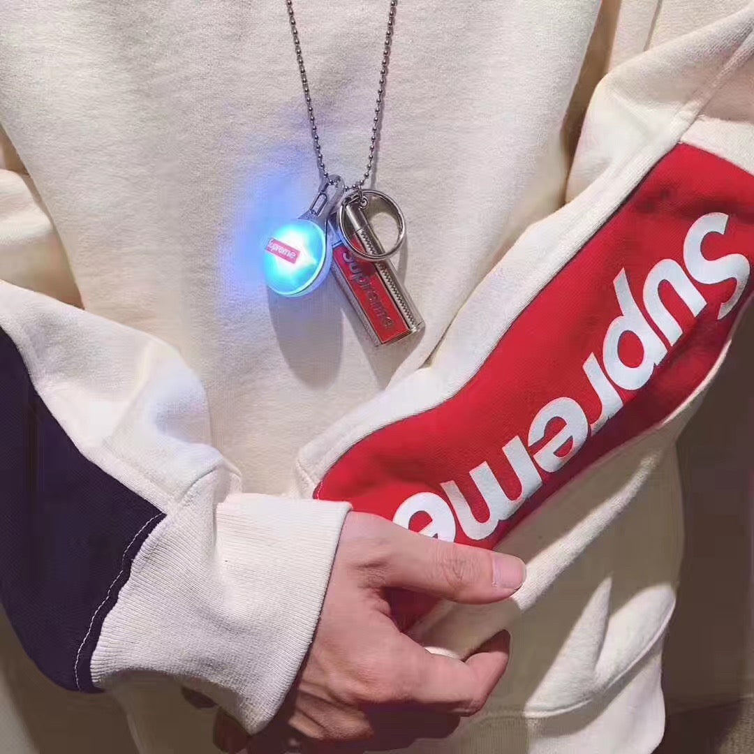 Supreme Formula Crewneck Hoodie Cream
