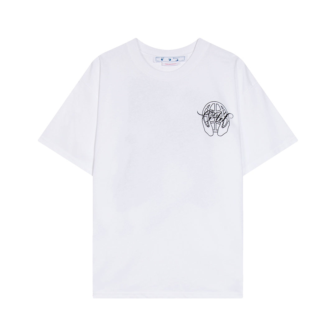 Off-White Hand Arrow Logo Print T-Shirt