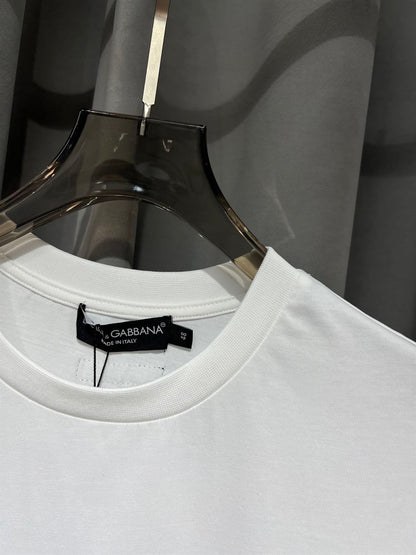 DOLCE & GABBANA CIAO KIM PASTA-PRINT T-SHIRT – DT012