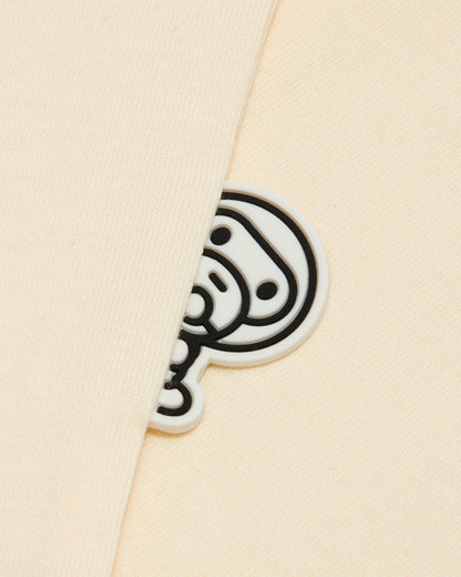 A Bathing Ape Baby Milo print tee In Cream