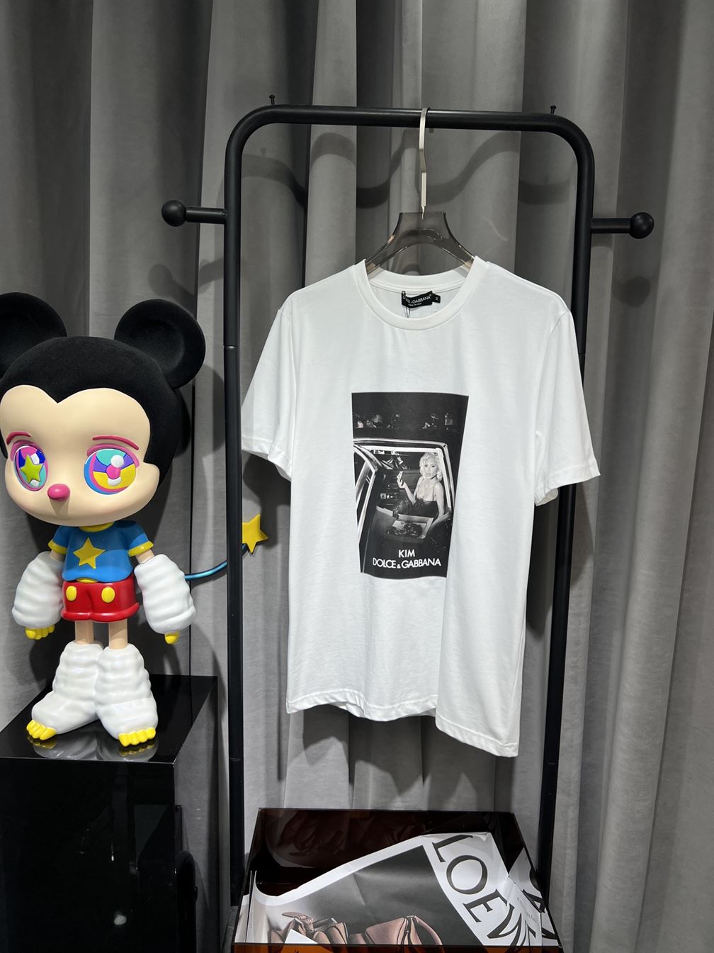 DOLCE & GABBANA CIAO KIM PIZZA-PRINT T-SHIRT – DT014