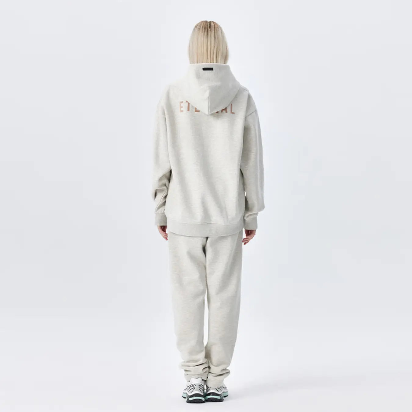 FOG FEAR OF GOD Season 8 Main Line Eternal Hoodie Loose Sweatshirt light oatmeal
