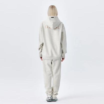 FOG FEAR OF GOD Season 8 Main Line Eternal Hoodie Loose Sweatshirt light oatmeal