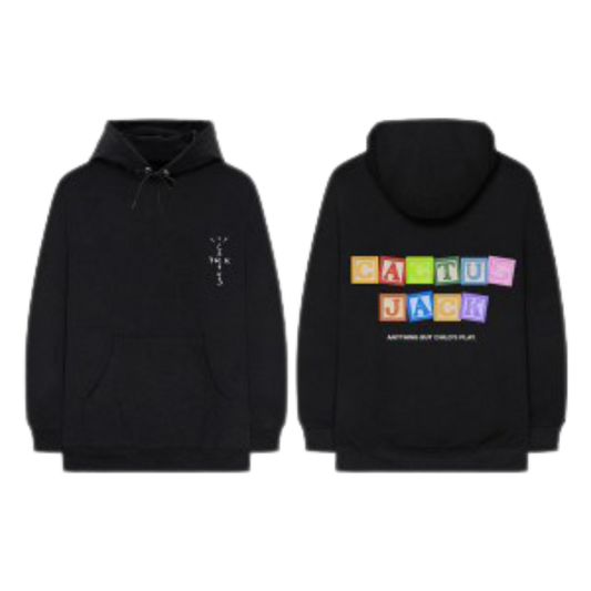 Cactus jack anything but child’s play hoodie