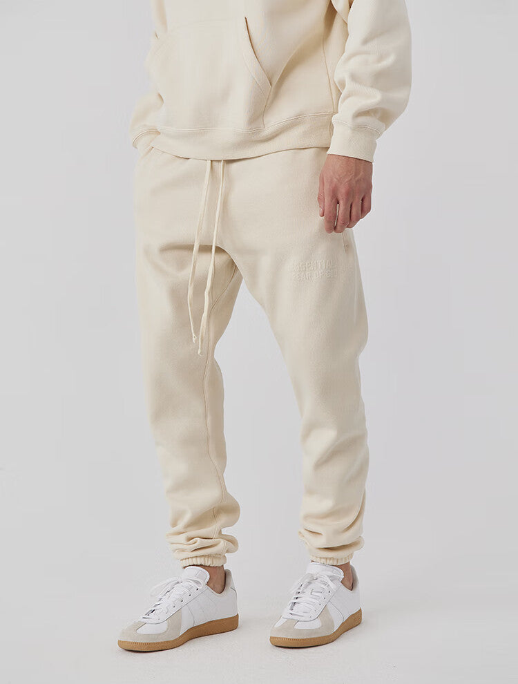 FEAR OF GOD ESSENTIALS Double-row flocked leggings trousers
