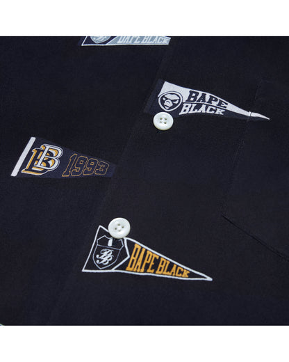 A Bathing Ape Logo print short sleeve shirt