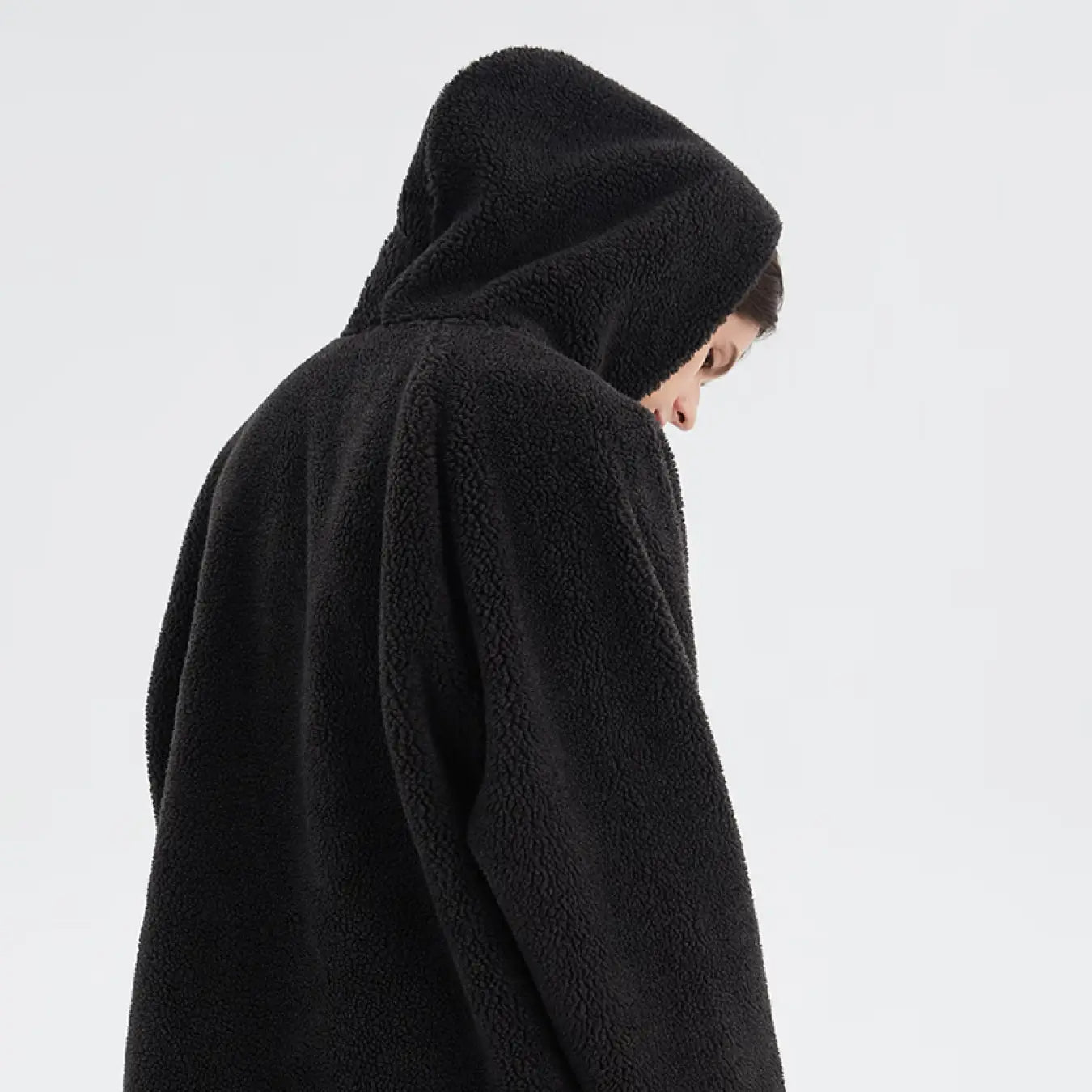 FOG FEAR OF GOD 22 multi-threaded half-zip cotton ESSENTIALS casual sherpa hoodie