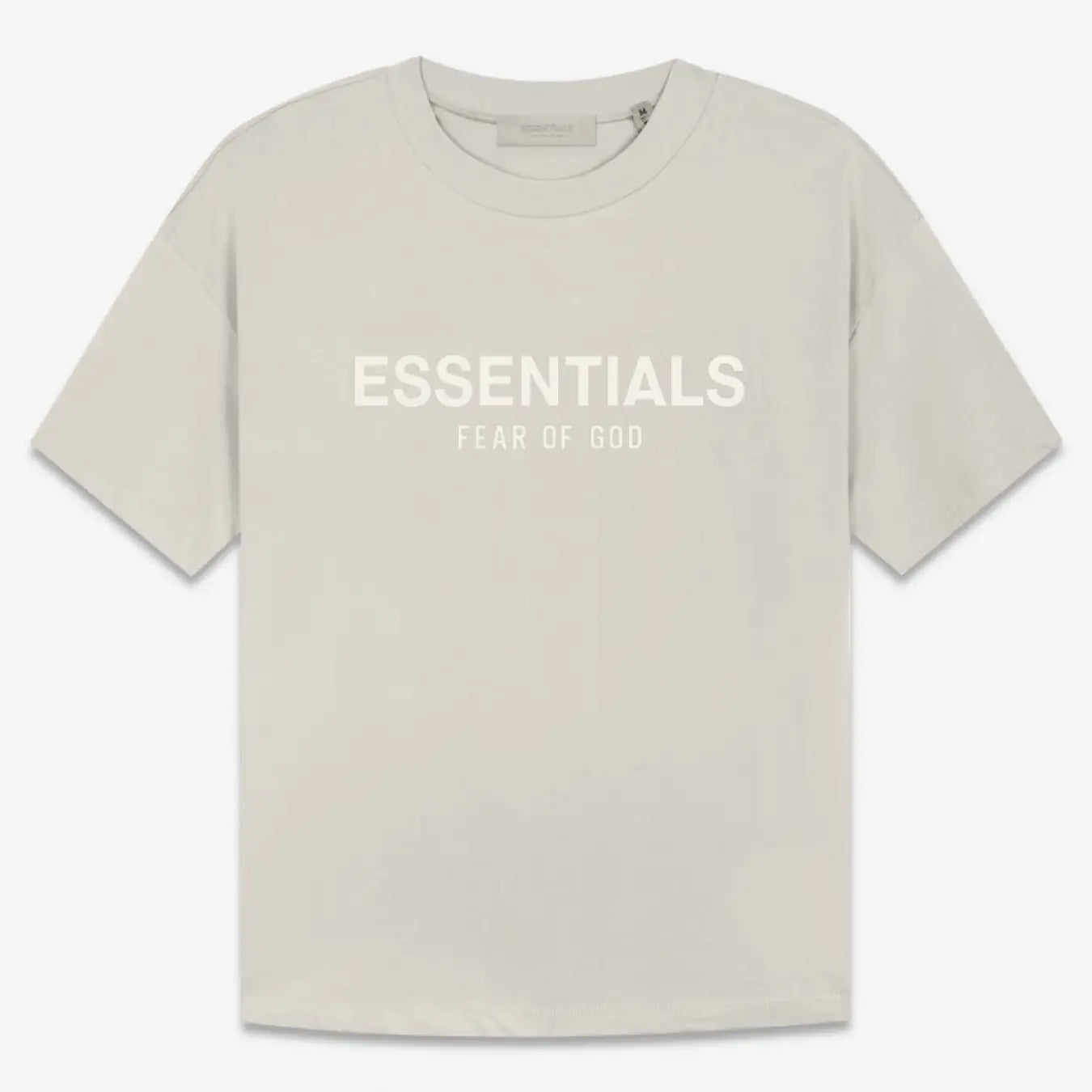 FOG Fear of God 22 replica dual -hushed short -sleeved ESSENTIALS T -shirt wheat-colored