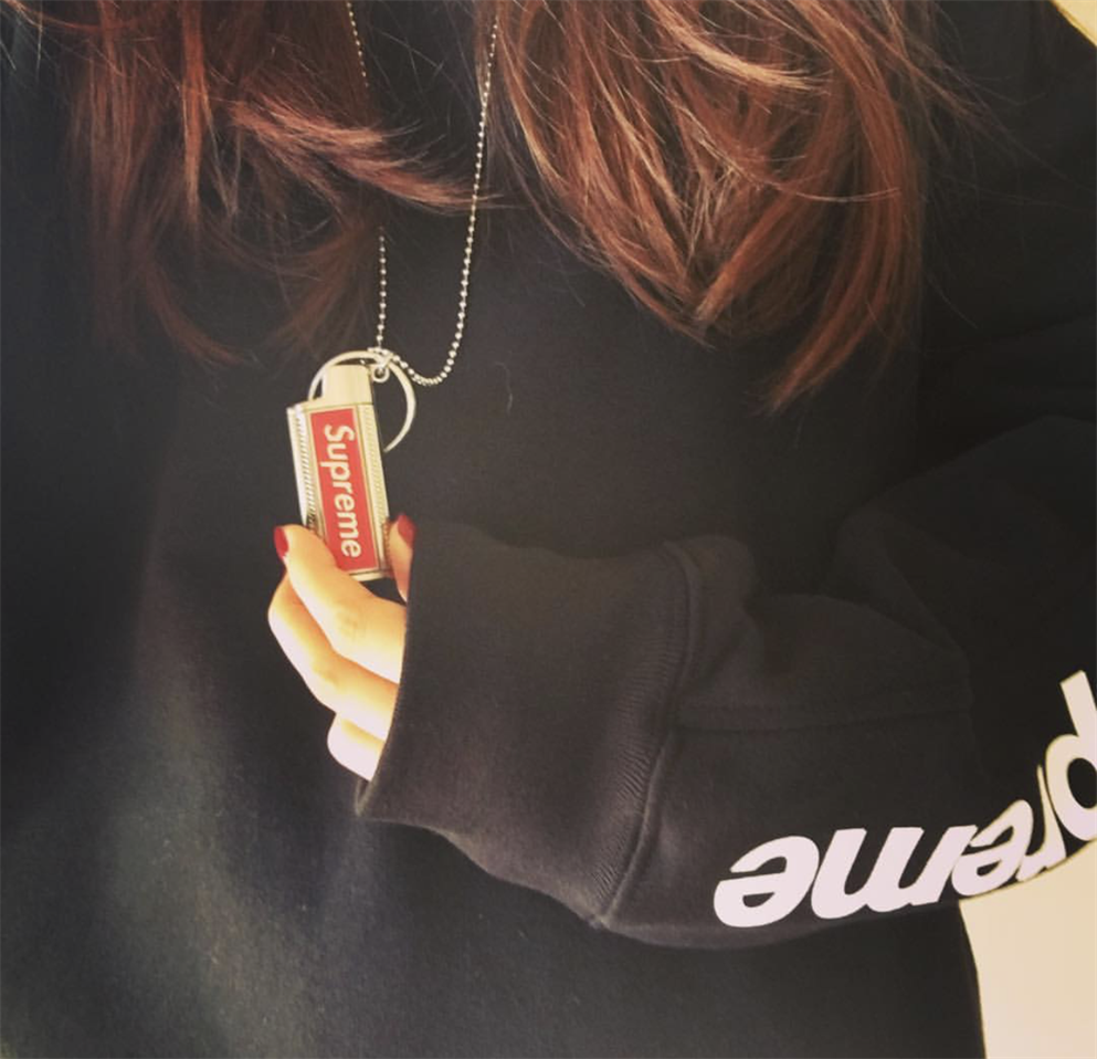 Supreme Formula Crewneck Hoodie Black