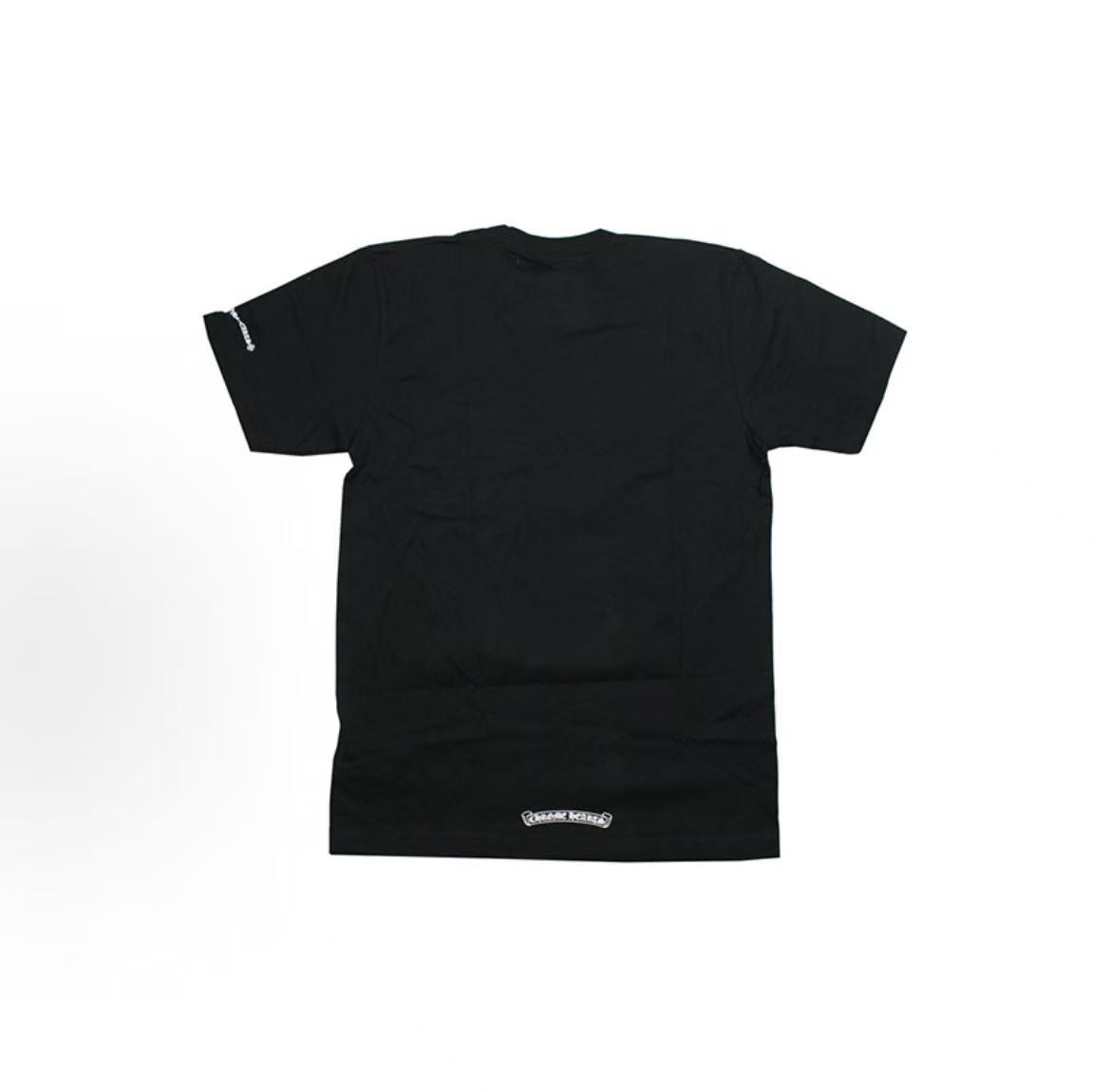 Chrome Vedic Logo Short-Sleeved T-shirt (For Both Men and Women)with Sanskrit Logo