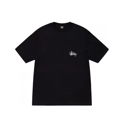 STUSSY COW PRINT TEE BLACK