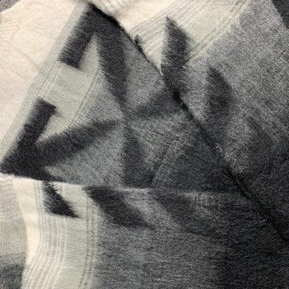 Off-White gradient arrow mohair hoodie