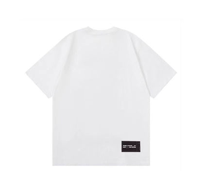 WE11DONE Barrage Print Tee White