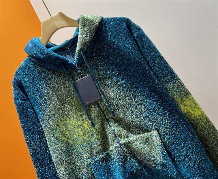 LOUIS VUITTON EMBROIDERED ZIP THROUGH HOODIE – LVH053