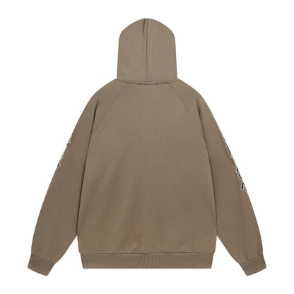 Balenciga logo hoodie BL238057 khaki