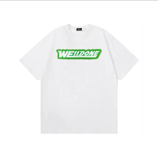 WE11DONE Letter Logo Tee White