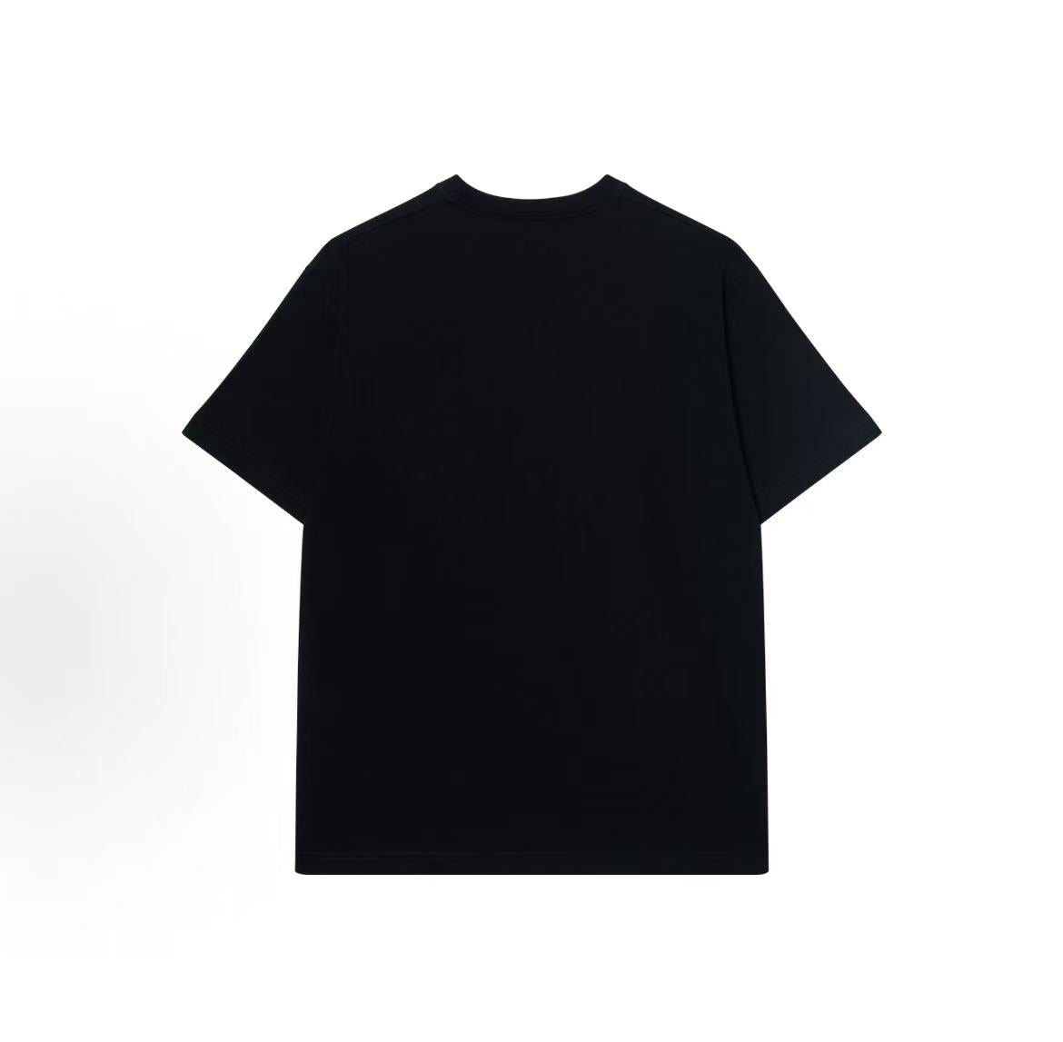 GUCCI Gucci Lido Logo Lettered Stripe Printed Round Neck Short-Sleeved T-Shirt for Men