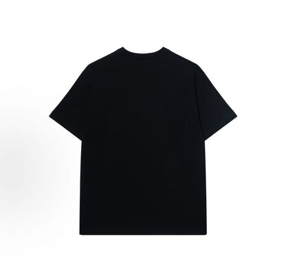 GUCCI Gucci Lido Logo Lettered Stripe Printed Round Neck Short-Sleeved T-Shirt for Men