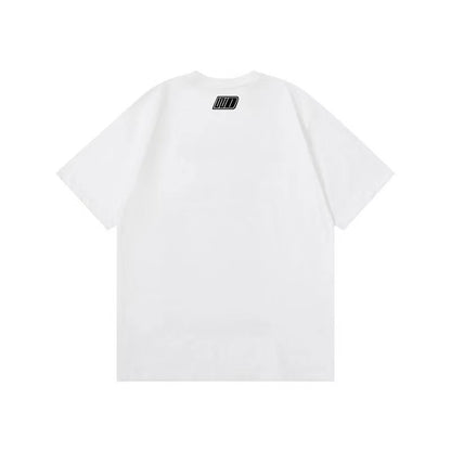 WE11DONE Logo Tee In White