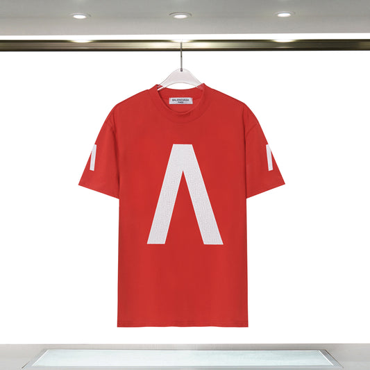 Balenciga logo tee xh9088 red