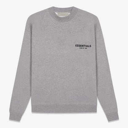 FOG FEAR OF GOD 22 double row flocking round neck sweatshirt ESSENTIALS casual top