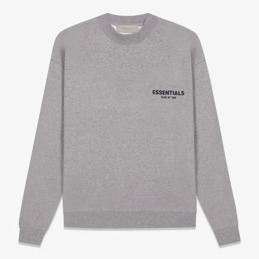 FOG FEAR OF GOD 22 double row flocking round neck sweatshirt ESSENTIALS casual top