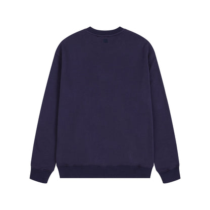 AMI Paris Retro Hoodie Navy