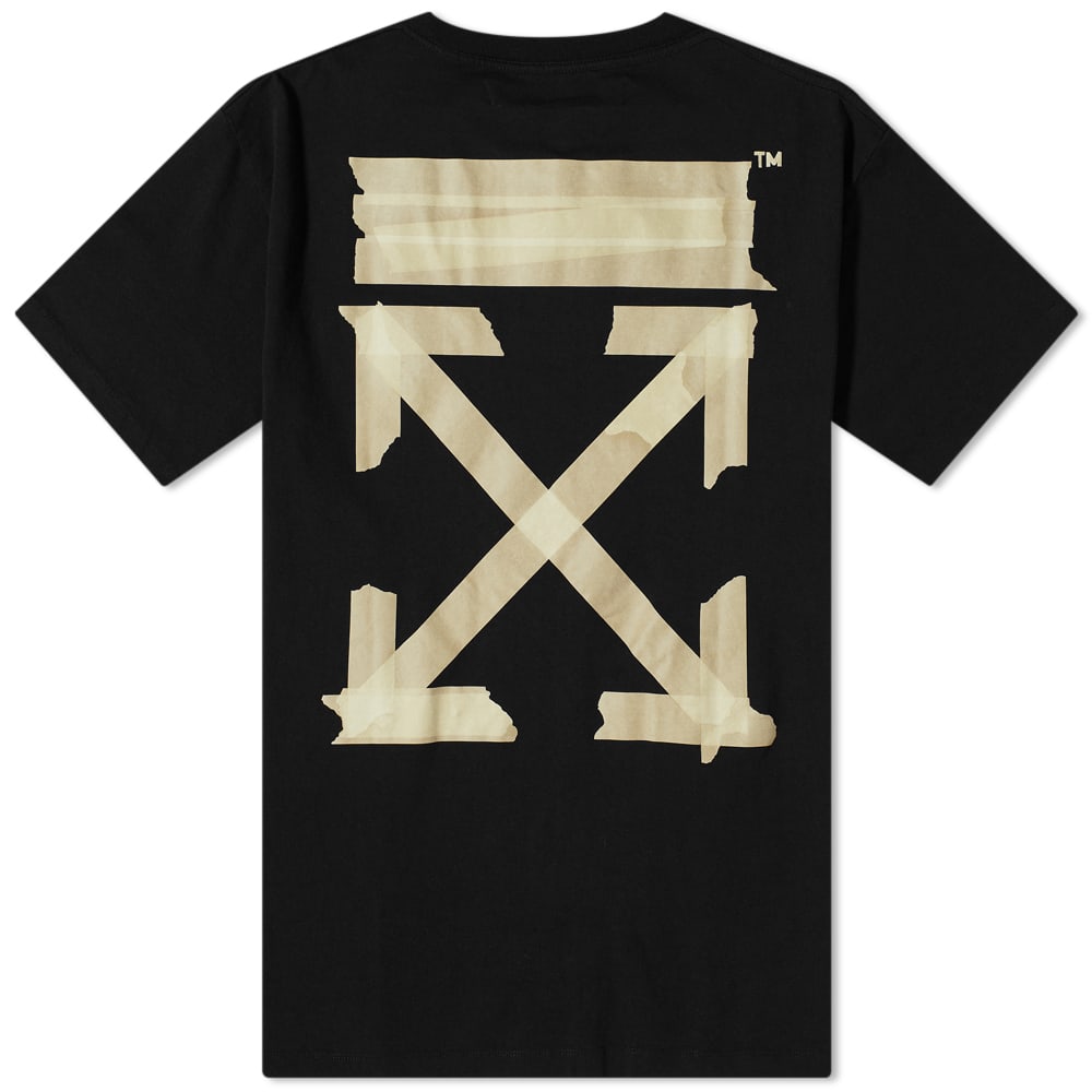 Off-White Tape Arrows Tee Black & Beige