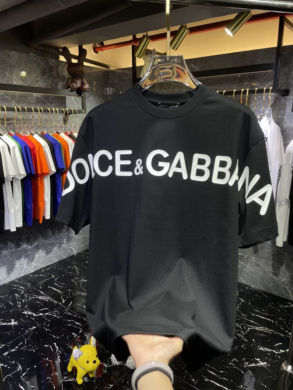 DOLCE & GABBANA ROUND-NECK T-SHIRT – DT008
