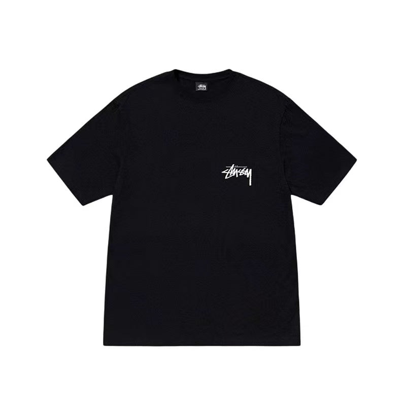 STUSSY STEERING WHEEL TEE BLACK
