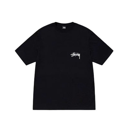 STUSSY STEERING WHEEL TEE BLACK