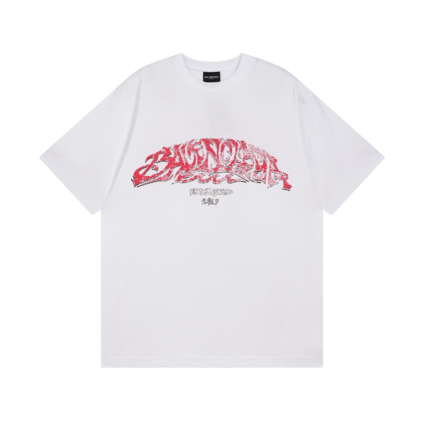Balenciga logo tee BL223109 white