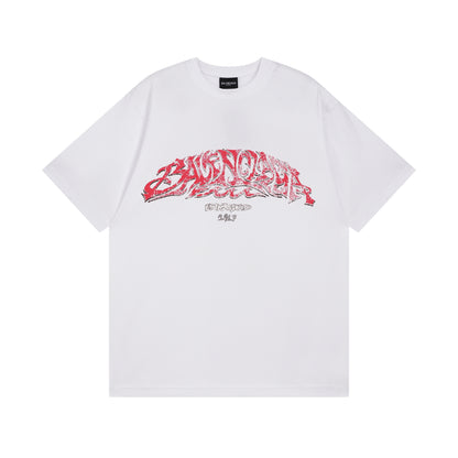 Balenciga logo tee BL223109 white