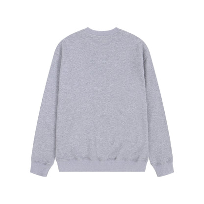 AMI Paris Retro Hoodie Grey