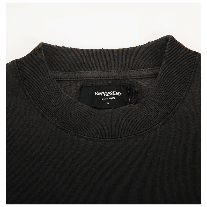 REPRESENT MOTOR CITY POCKET BLACK TEE