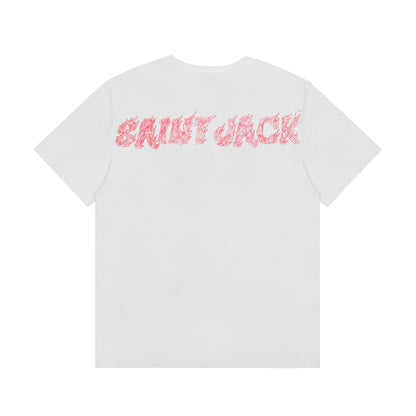 Travis Scott Friend Print Tshirt White