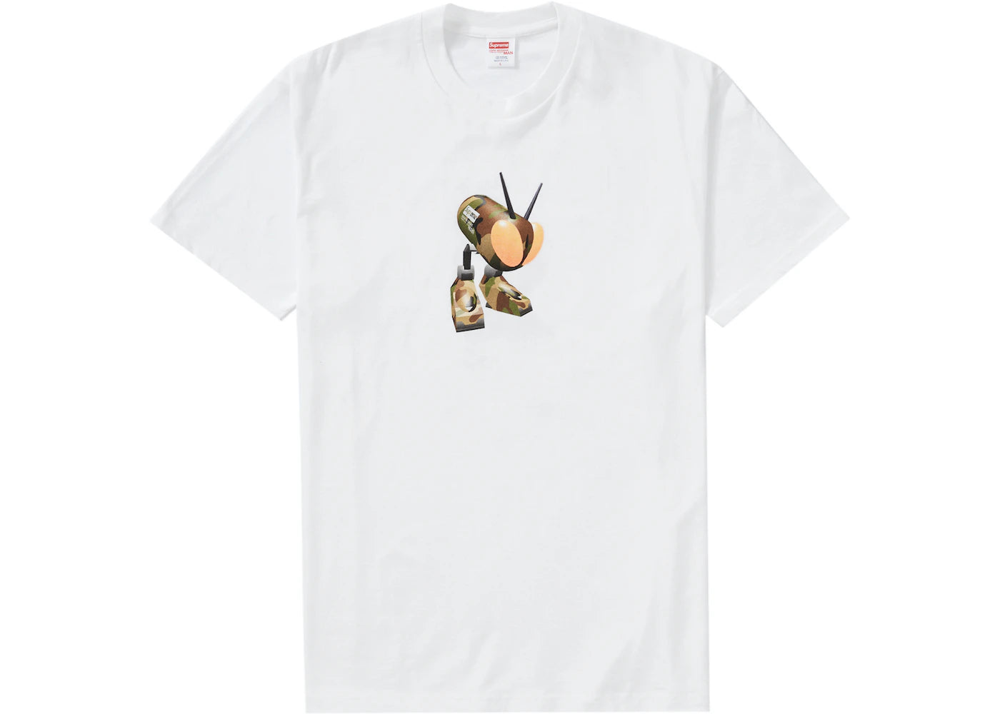 Supreme JUNYA WATANABE CDG MAN Bug Tee White