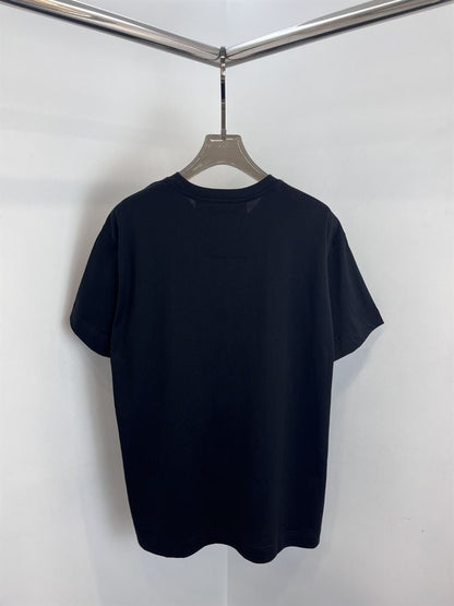 GIVENCHY SLIM FIT T-SHIRT WITH TAG EFFECT – GTS009