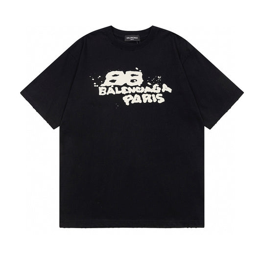 Balenciga logo tee LX2331 black