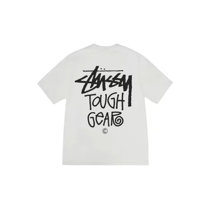 Stussy SS24 screen printed logo short-sleeved T-shirt, same style for men and women