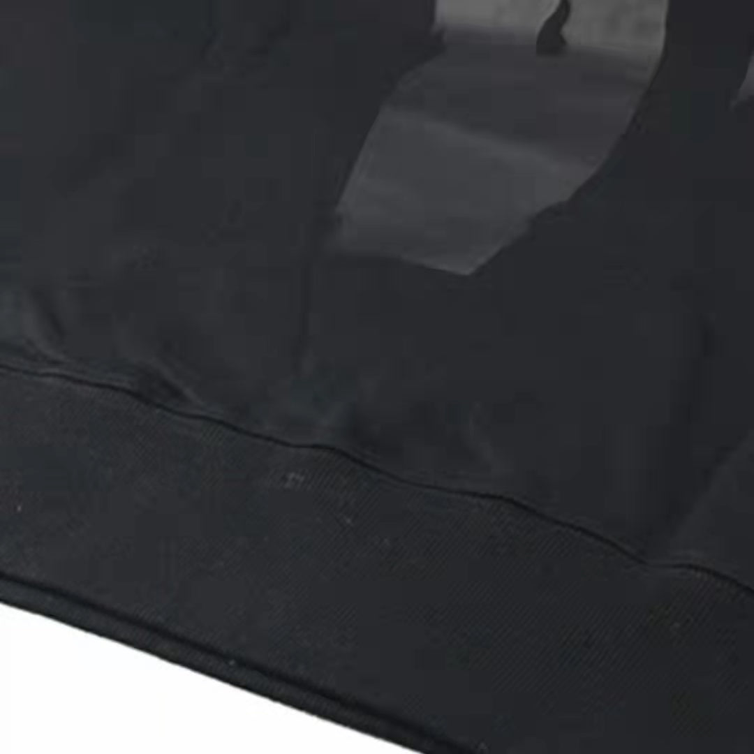 VLONE Letters Logo Print Hoodie Black/Gray